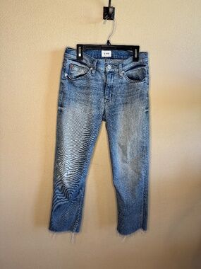 HUDSON FALLON CROP JEANS ALTAIR BLUE size 27